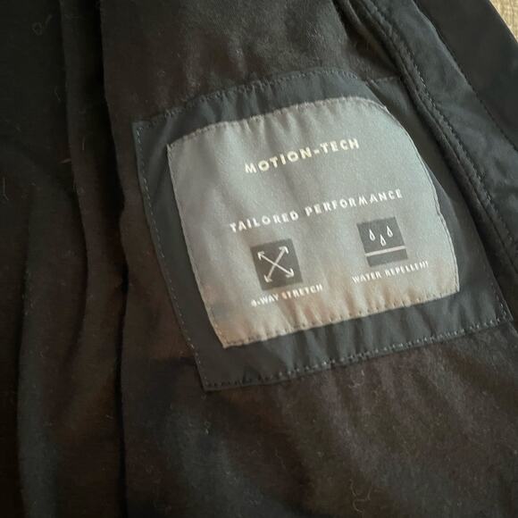 Banana Republic Motion Tech Performance Men’s Lightweight Black Jacket Size M - Picture 7 of 12